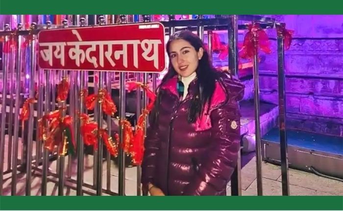 Sara Ali Khan's visit to Kedarnath shocked the fundamentalists